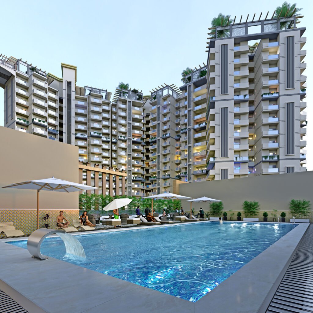 Your moment of calm. — Circuit Heights architectural representation